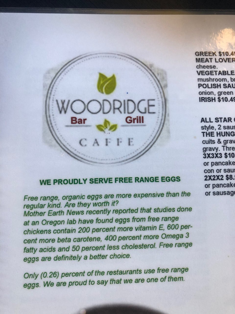 Woodridge Caffe